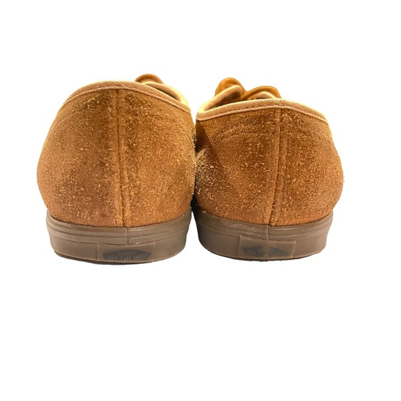 VANS Authentic Womans Brown Suede Skate Shoes Size 5 - Picture 4 of 6